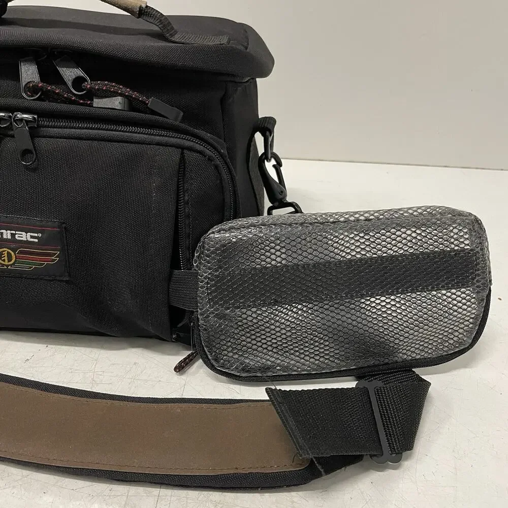 Tamrac Explorer 3 Camera Bag Black Padded Camera Case w/ Dividers, Hip Strap